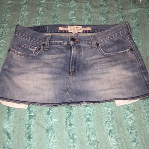 Abercrombie and Fitch vintage mini denim skirt